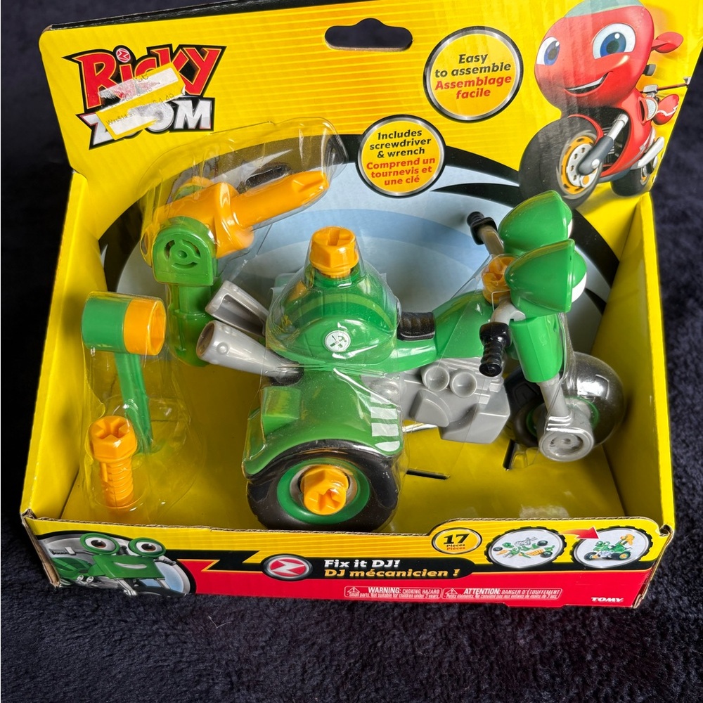 Ricky Zoom Fix It DJ Toy - Green and Silver
